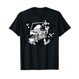 Cartoon Character With Treasure Chest Fun Design For Kids T-Shirt