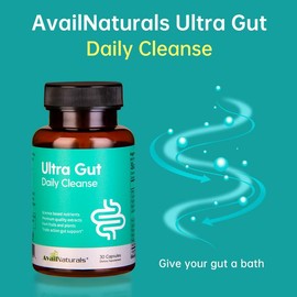 [Daily Cleansing] AvailNaturals Intestinal and Colon Support | Advanced formula of Senna Extract and Cassia Seed | Contains 2.5 billion probiotics | Dietary fiber to promote digestive health | 30 capsuleson SY3:_1PC