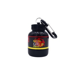 Never Give Up Whey Protein Powder, Various Sizes, 30 and 60 g Portable Protein Holder for Him and Her (30g)