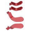 Controller Paddles, 4 Pieces Red Metal Stainless Steel Paddles Hair