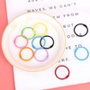 Juasky Binder Rings 1 Inch (60 Pack), Colorful Loose Leaf