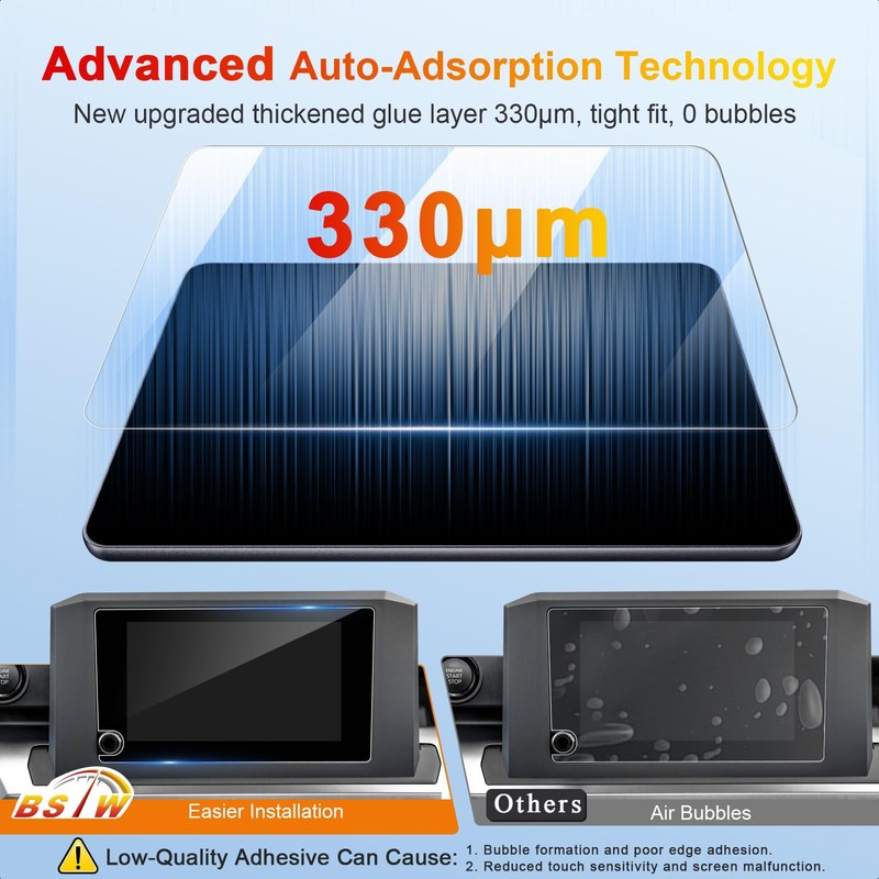 BSTW for 2025 Toyota 4Runner Screen Protector for 2025 4Runner