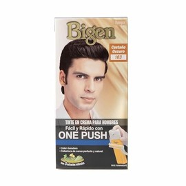 Bigen Tinte en Crema, One Push Tono Castano Oscuro Castano Oscuro