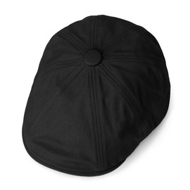 Clakllie Newsboy Caps for Men Summer Golf Hat Flat Cap Ivy Cabbie Driving Hunting Cap 8 Panel Baker Boy Hats,NBAP2502-Black