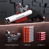 Double Barrel Shotgun Toy with 30 Soft Bullets and 12