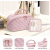 Bolsa de Maquillaje de Viaje, Neceser de Maquillaje para Mujer,