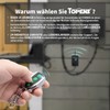 TOPENS ERM12 Universal External Receiver and Remote Control Set for