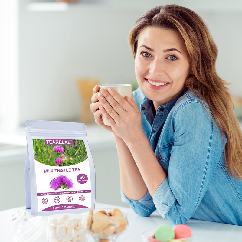 TEARELAE - Milk Thistle Tea - 3g x 50 Count