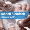 Kosmetex 3x Zehenbinde 1.5cm selbsthaftende Binden, Zehen Verband, fixieren, elastisch,