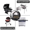 Sturdy Stainless Steel Barbecue Oven Cleansing Brush 3 in 1