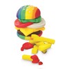 Play-Doh Kitchen Creations Burger and Fries Set with 8 Non-Toxic