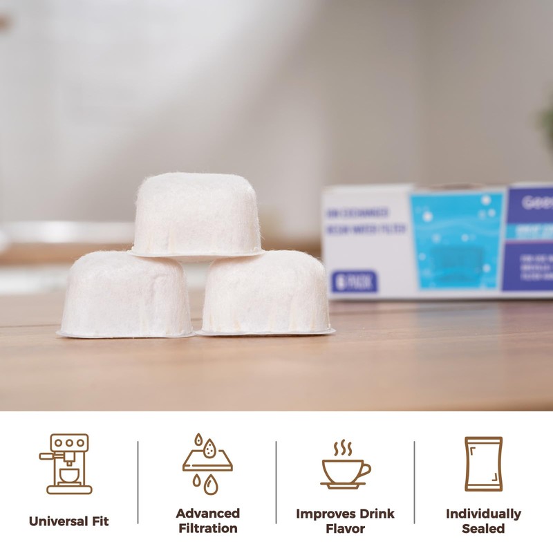Premium 6-pack Water Filters For Replacement Breville BWF100 with Ion