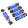 Vansuny 5 Pack 32GB USB Flash Drive Type C Memory