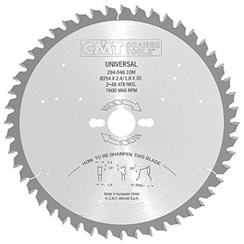 LAMA CIRCOLARE UNIVERSALE HW 254x2.4/1.8x30 Z48 ATB -5°NEG