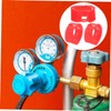 VILLFUL 3pcs Pressure Gauge Protector Covers for Oxygen Acetylene and