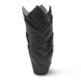 Black Medium Size Tulip Baking Cups Cupcake Liners Muffin Liners Greaseproof Paper 100