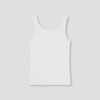 JAJU [JAJU] Women's Cotton Tank Top 3-Pack_White