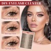 Fox Eye Lash Clusters Kit, Wispy Lash Clusters