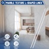 10 Pack 78 Inch Tile Edge L Trims, White Wall