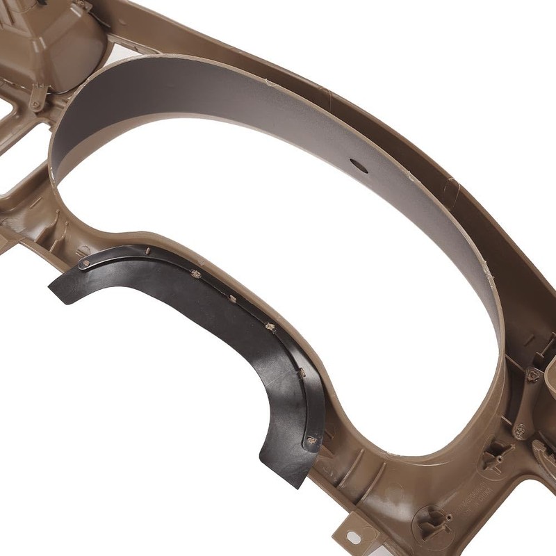 DOTCOM Dash Trim Bezel Cover Single Din Beige Compatible with