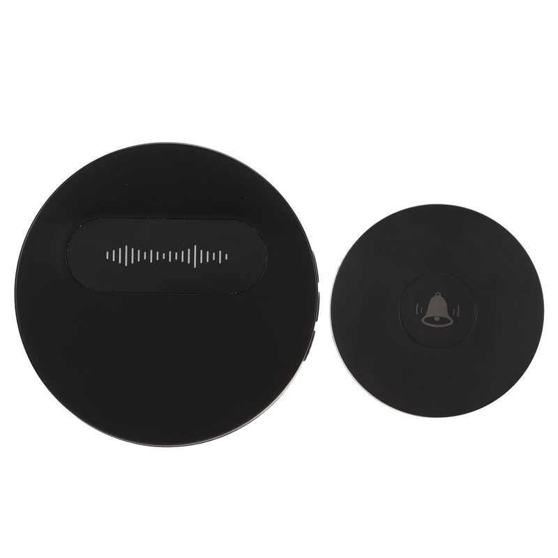 Self Generating Wireless Doorbell IP44 Waterproof 58 Ringtones 2 Transmitters