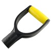 JCBIZ 32mm Inner Diameter Plastic Spade Handle Shovel D Grip