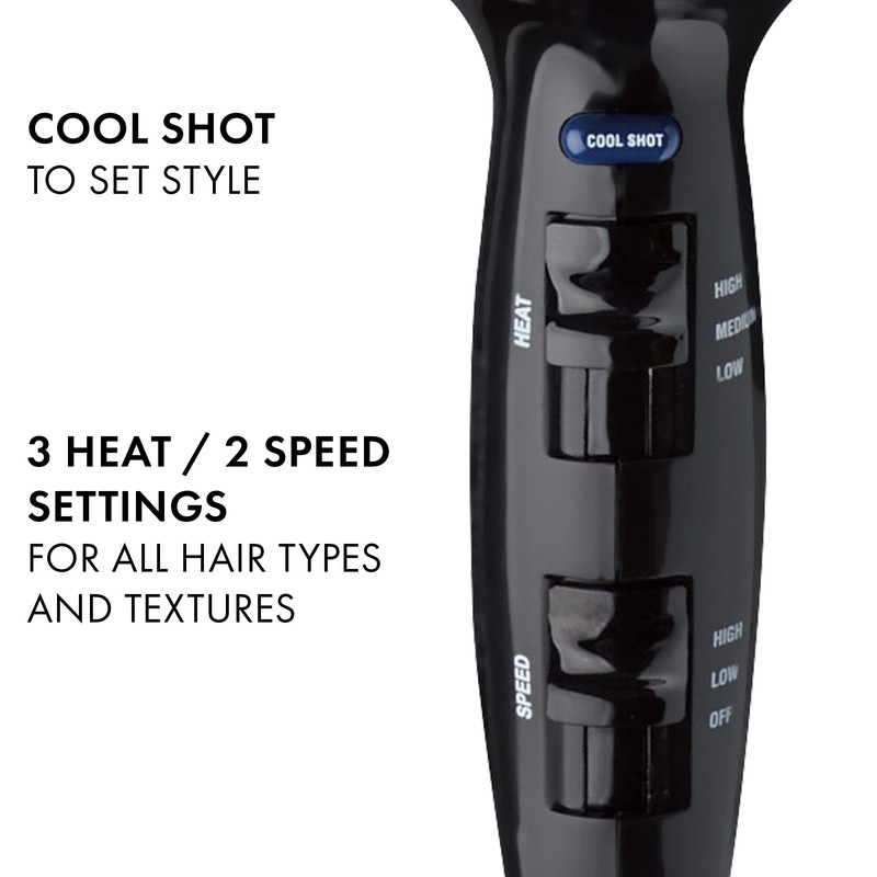 HOT TOOLS Professional 2100 Ionic Anti-Static Hair Dryer