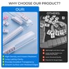 magic sewing machine Acrylic Mahjong Racks with Magnetic Pushers, Set
