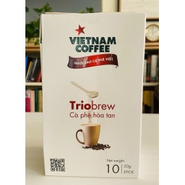 Vinacafe [ Vinacafe] Vietnam Coffee Cà Phê Ngôi Sao Triobrew Instant 20g/20 Ea/2boxes