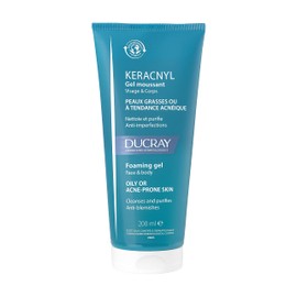 Ducray Keracnyl, Gel Espumoso Limpiador Facial, 200ml