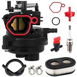 Rakiyada 799584 Carburetor Kit Compatible with Briggs and Stratton 594058 594057 592361 594529, 163cc Lawn Mower Parts Fits for Troy Bilt TB110 TB200 103M02 09P702 550EX 625EX 675EX 725EXI LC121P