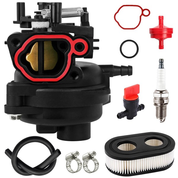 Rakiyada 799584 Carburetor Kit Compatible with Briggs and Stratton 594058