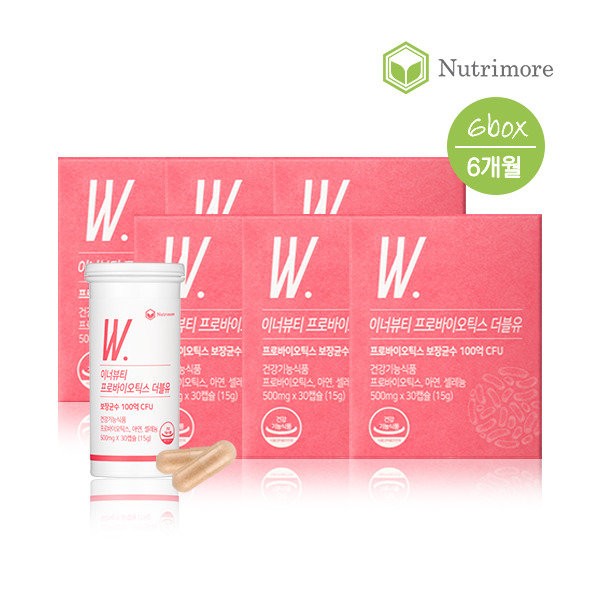[Nutrimore] Inner Beauty Probiotics W (30 capsules) 6 bottles (6