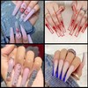 Individual Size 3 5 6 7 Full Cover Square Nail