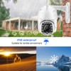 2.5in 1080P 13LED WiFi PTZ Dome Security Camera Outdoor IP65