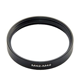 42-42mm Female to Female Double Dual Inner Thread M42 and M42 mm Lens Ring Adapte