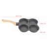 Omelette Pan with 4 Holes, Non-Stick Pancake Pancake Maker, Breakfast