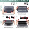 DONGKE Compatible with MacBook Air 13 inch Case 2021 2020
