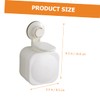 Mobestech Wall Mounted Soap Dispenser No Drill Suction Cup Shampoo