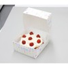 ホーショー 折りたためる フラットケーキボックス フラワー 「くり返し使える」 410-KB-FL