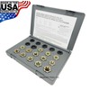 Lang Master Spindle Rethreading Thread Restore Die Set 20pc SAE MM Made in USA
