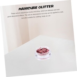 CHILDWEET Bottles Nail Art Decorative Glitter Sequins Manicure Supplies Glowing Holographic Glitter