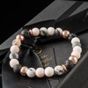 liagza Essential Oil Aromatherapy Bracelet Set-Lava Rock Bead Bracelet For