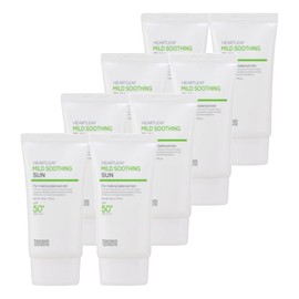 Ten Zero Home Shopping Houttuynia cordata mild soothing sun 50g+50g 4 sets running surfing non-greasy sunscreen / 텐제로 홈쇼핑 어성초 마일드 수딩 선 50g+50g 4세트 러닝 서핑 유분기없는 선크림