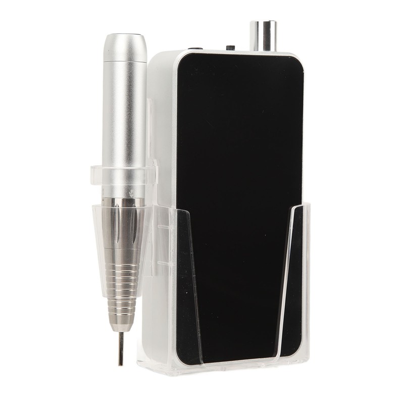 Rechargeable Manicure File 0 To 35000rpm Large Screen Display Electric