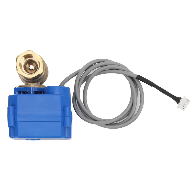 Fafeicy AC100-240V Water Leak Sensor, 1-Valve 2-Way Sensor, House Leak