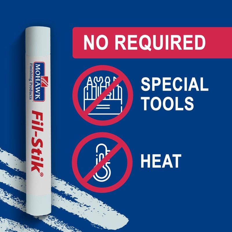 Mohawk Fil-Stik Wax Putty Stick for Wood Repair, Aegean Mist