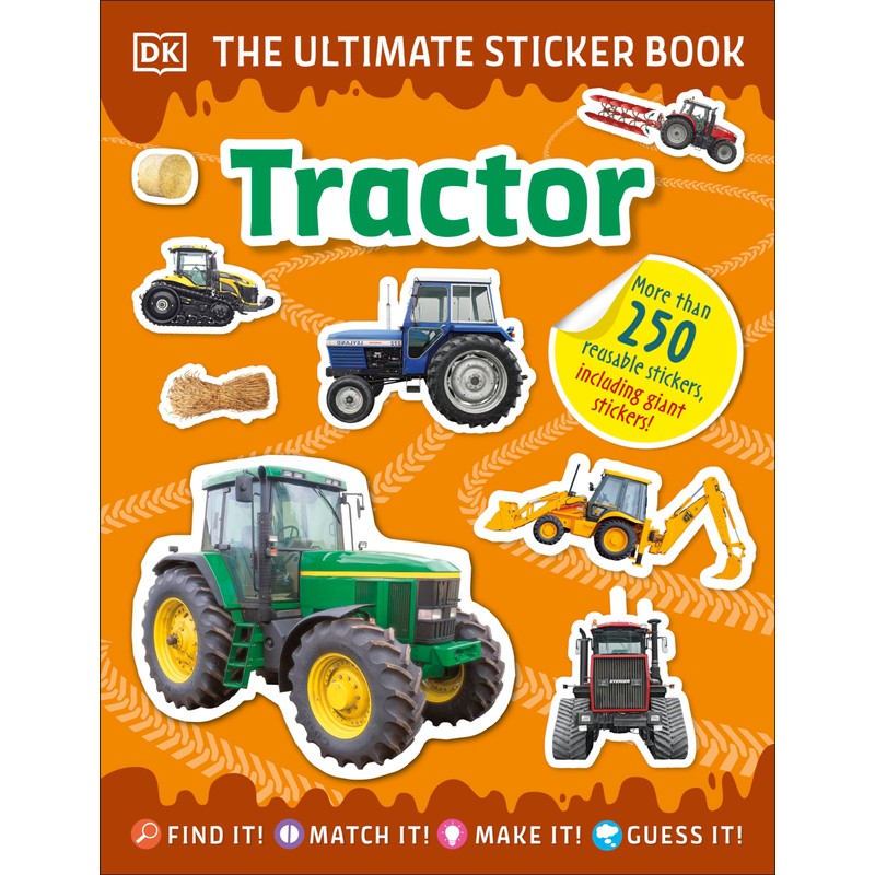 DK Ultimate Sticker Book Tractor