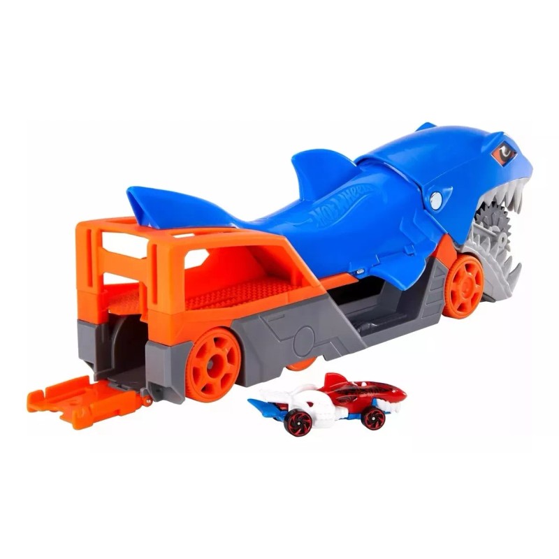 Hot Wheels Vehículo De Juguete Hot Wheels City Remolque Tiburón
