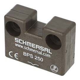 SCHMERSAL BPS250 Push Button Actuator, Stainless Steel, Normally Open, Panel Mount, 1-way, 1 count, Screw Terminal, IP00, Ethernet, Electronic Switch, Thermoplastic, 33 x 25 x 13 mm
